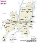 Ambala River Map