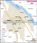 Ambedkar Nagar District Map