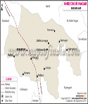 Ambedkar Nagar Railway Map