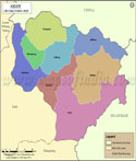 Anjaw Tehsil Map