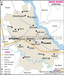 Bara Banki District Map