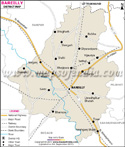 Bareilly District Map