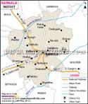 Barnala District Map