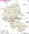 Bhadradri District Map
