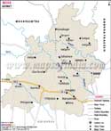 Bidar District Map
