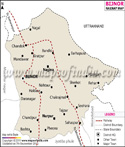 Bijnor Railway Map