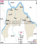 Boudh River Map
