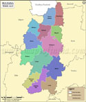 Buldana Tehsil Map