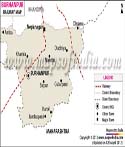 Burhanpur Railway Map