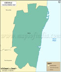 Chennai Tehsil Map