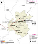 Chhota Udaipur Railway Map