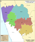 Dakshin Kannad Tehsil Map