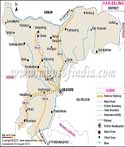 Darjiling District Map