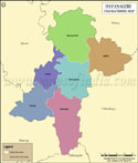 Davangere Tehsil Map