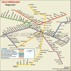 Delhi Metro Map