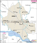 Deoria District Map