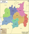Dindigul Tehsil Map