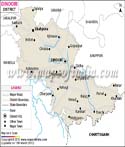 Dindori District Map