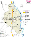 Faridabad District Map