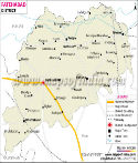 Fatehabad District Map