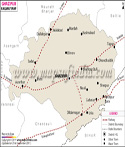 Ghazipur Railway Map