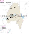 Gomati Rivers Map