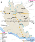 Gorakhpur District Map