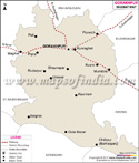 Gorakhpur Railway Map