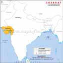 Gujarat Location Map