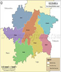 Gulbarga Tehsil Map