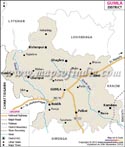 Gumla District Map