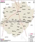 Gwalior Railway Map
