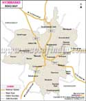 Hyderabad Road Map