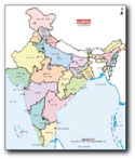 India Map in Hindi