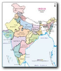  India Map in Tamil