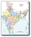  India Map in Telugu