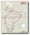 India Railway Map