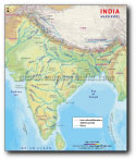 River map of India