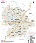 Indore District Map