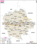 Jagtial District Map
