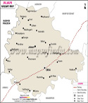 Jalaun Railway Map