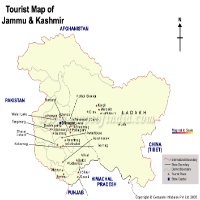  Jammu and Kashmir Travel Map