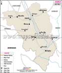 Jamui District Map