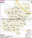 Jhajjar Road Map
