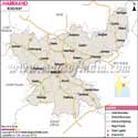 Jharkhand Road Map