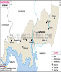 Jharsuguda River Map