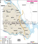 Jogulamba District Map