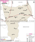 Jyotiba Phule Nagar Railway Map