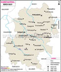 Kandhamal River Map