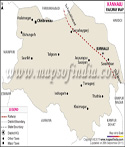 Kannauj Railway Map